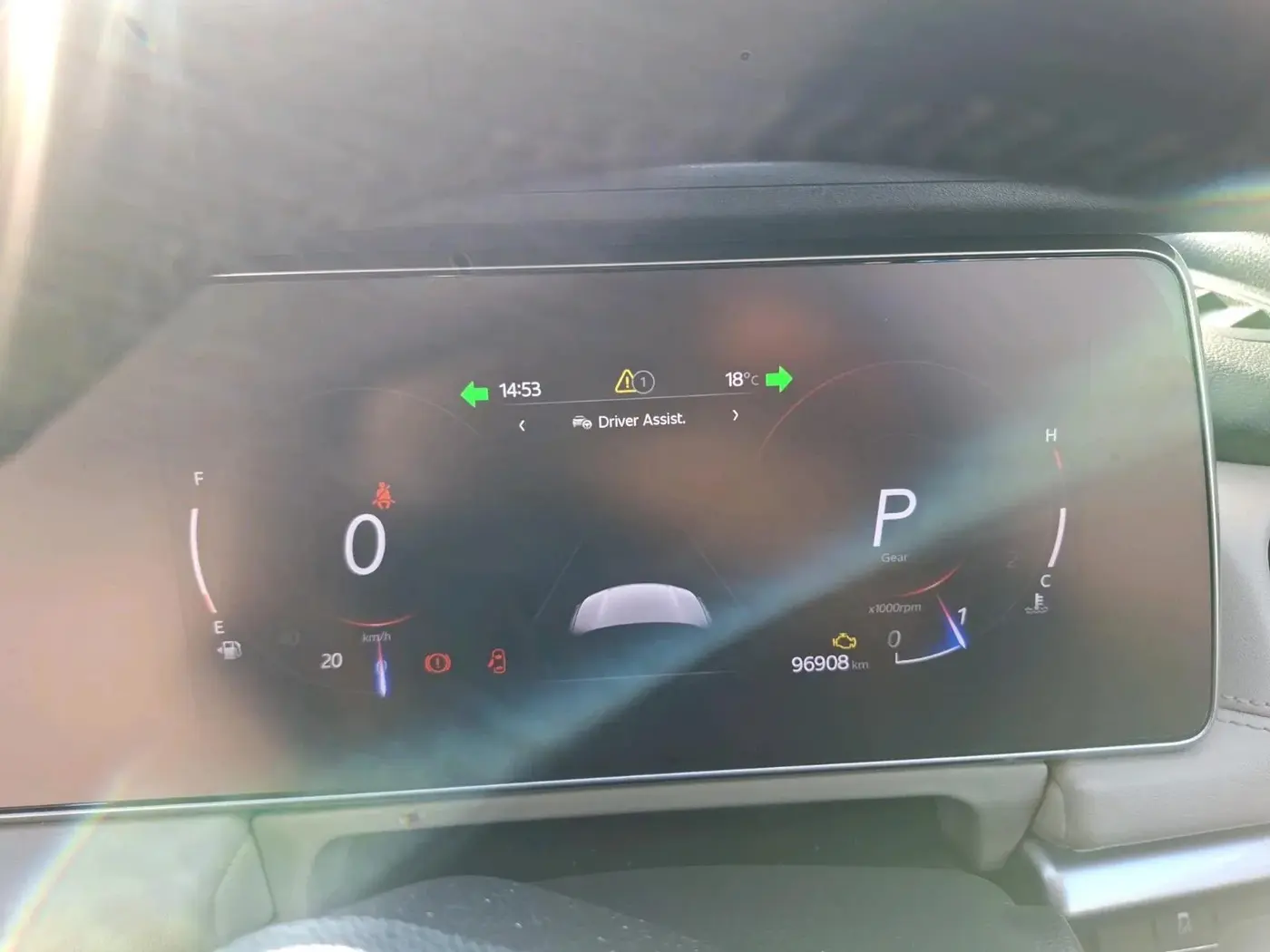 2021 Mahindra XUV700 AX 7 LUXURY P AT 7 STR, Petrol, Automatic, 1,08,500 km, interior