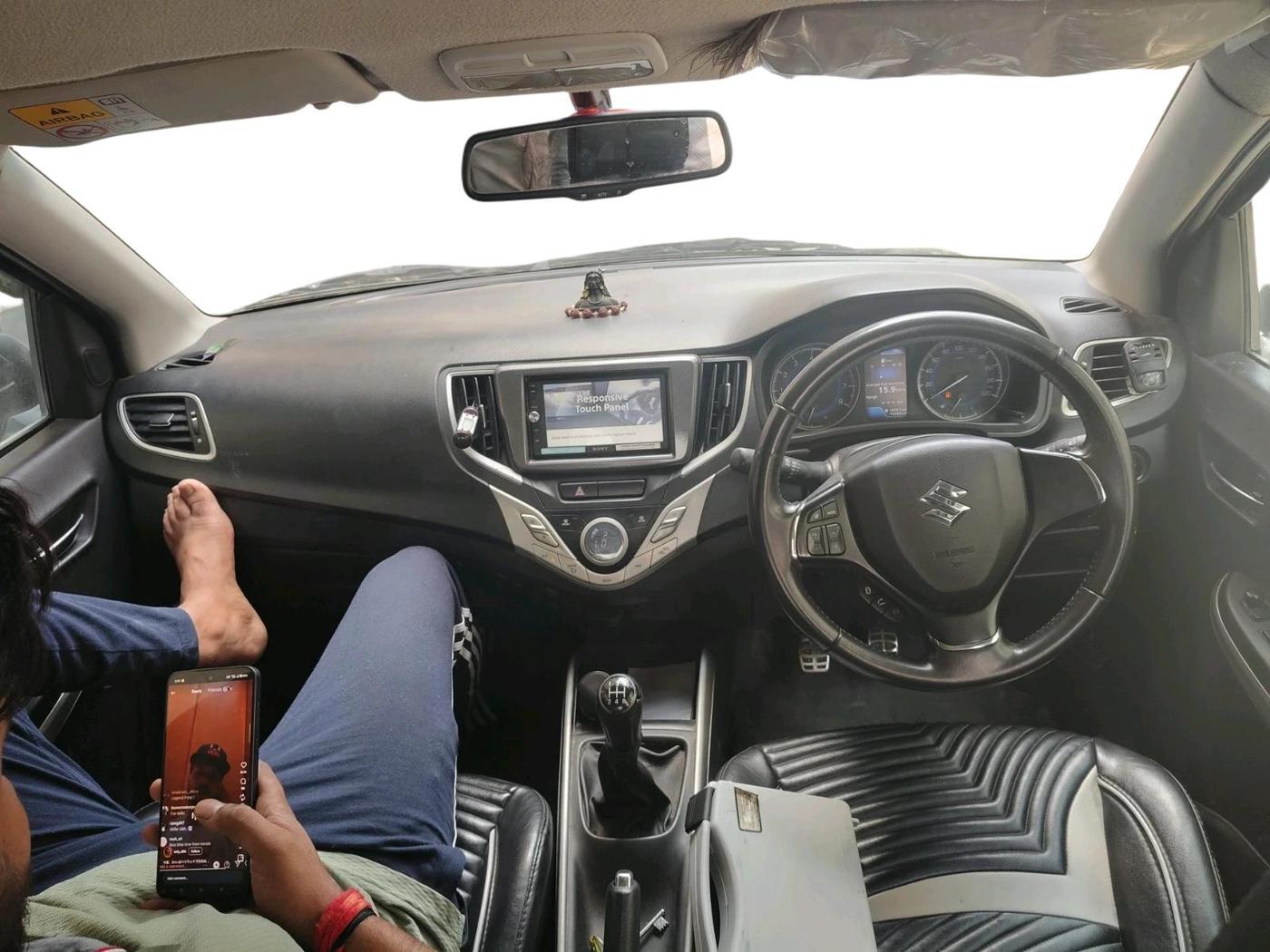 2017 Maruti Baleno ZETA PETROL 1.2, Petrol, Manual, 74,086 km, interior