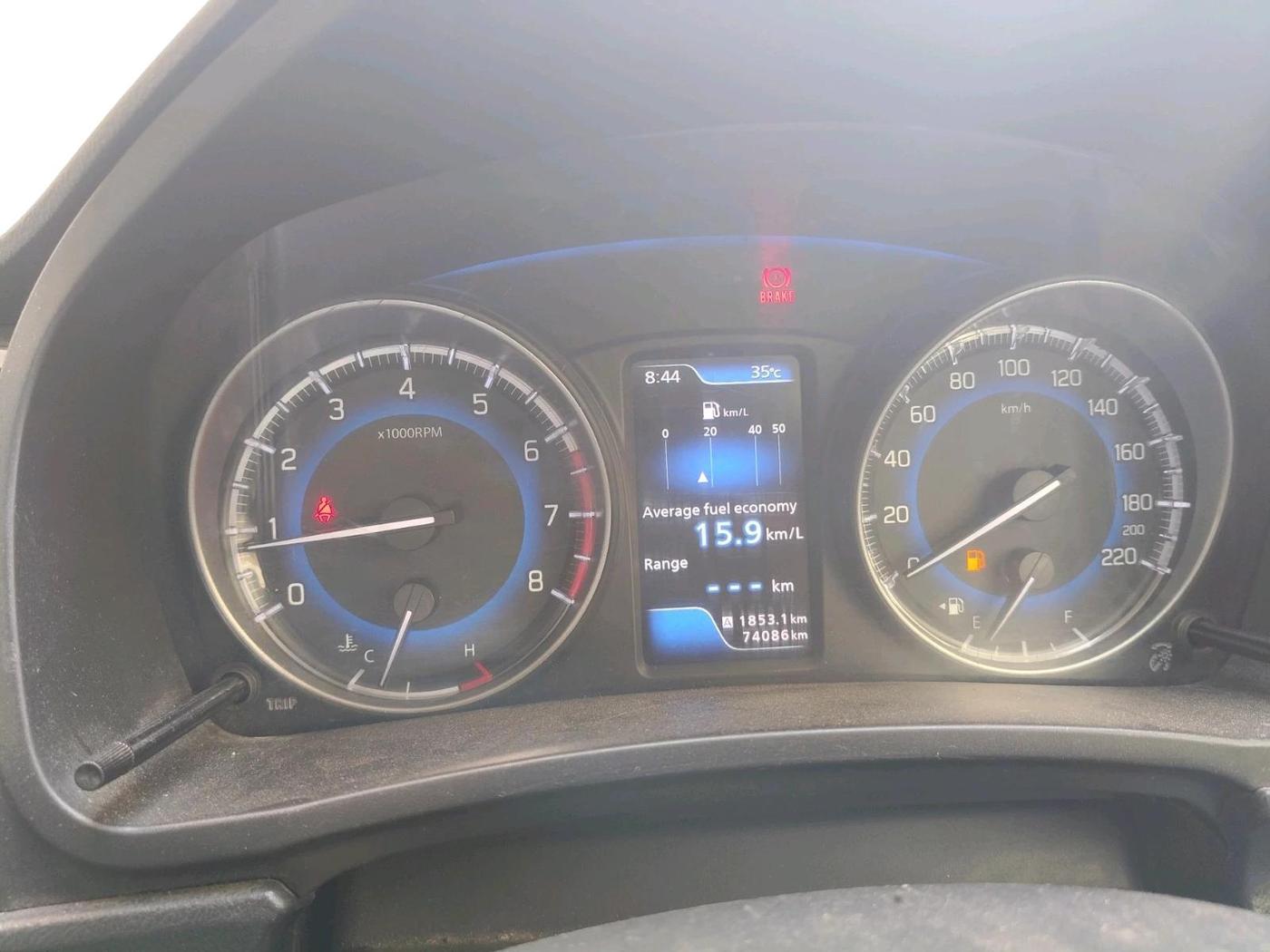 2017 Maruti Baleno ZETA PETROL 1.2, Petrol, Manual, 74,086 km, interior