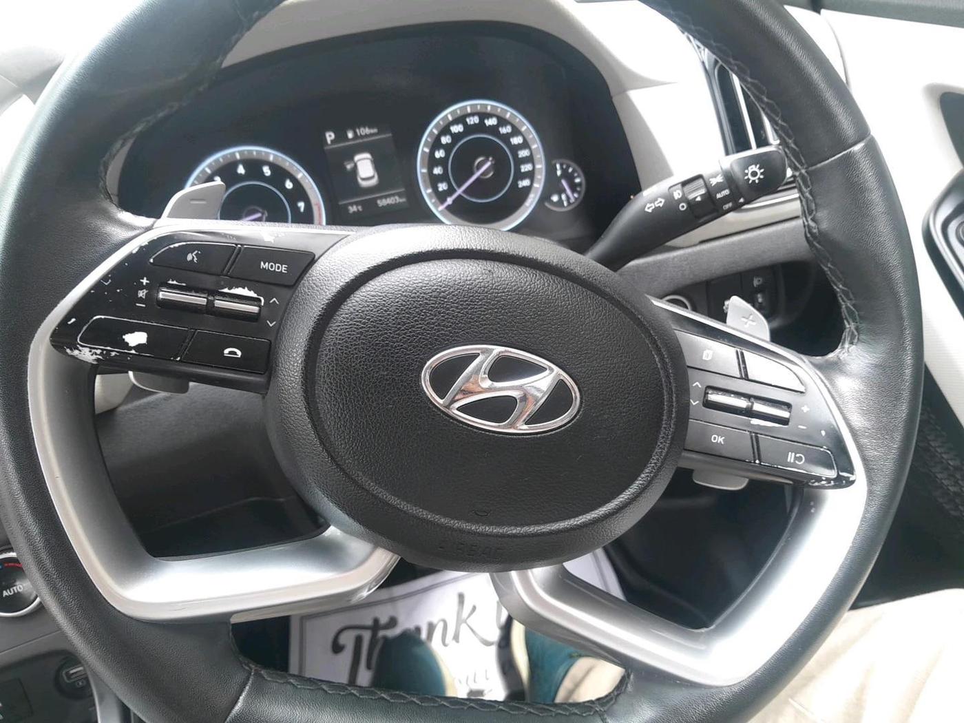 2022 Hyundai Creta SX IVT 1.5 PETROL, Petrol, Automatic, 58,403 km, interior