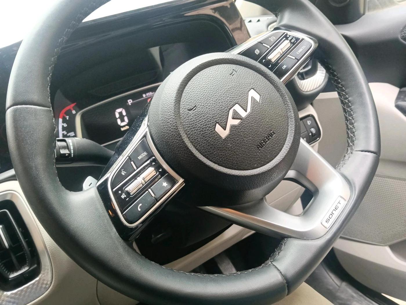 2023 KIA SONET HTX 1.0 DCT, Petrol, Automatic, 19,183 km, interior