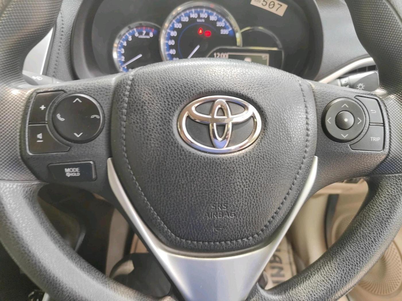 2018 Toyota YARIS G MT, Petrol, Manual, 47,174 km, interior
