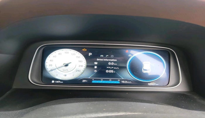 2023 Hyundai ALCAZAR Platinum (O) Turbo DCT 7 Str, Petrol, Automatic, 32,407 km, interior