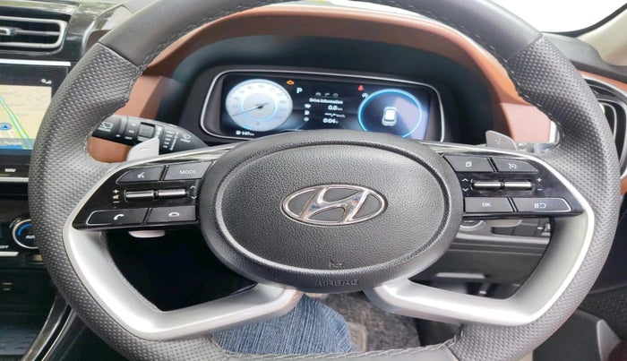 2023 Hyundai ALCAZAR Platinum (O) Turbo DCT 7 Str, Petrol, Automatic, 32,407 km, interior