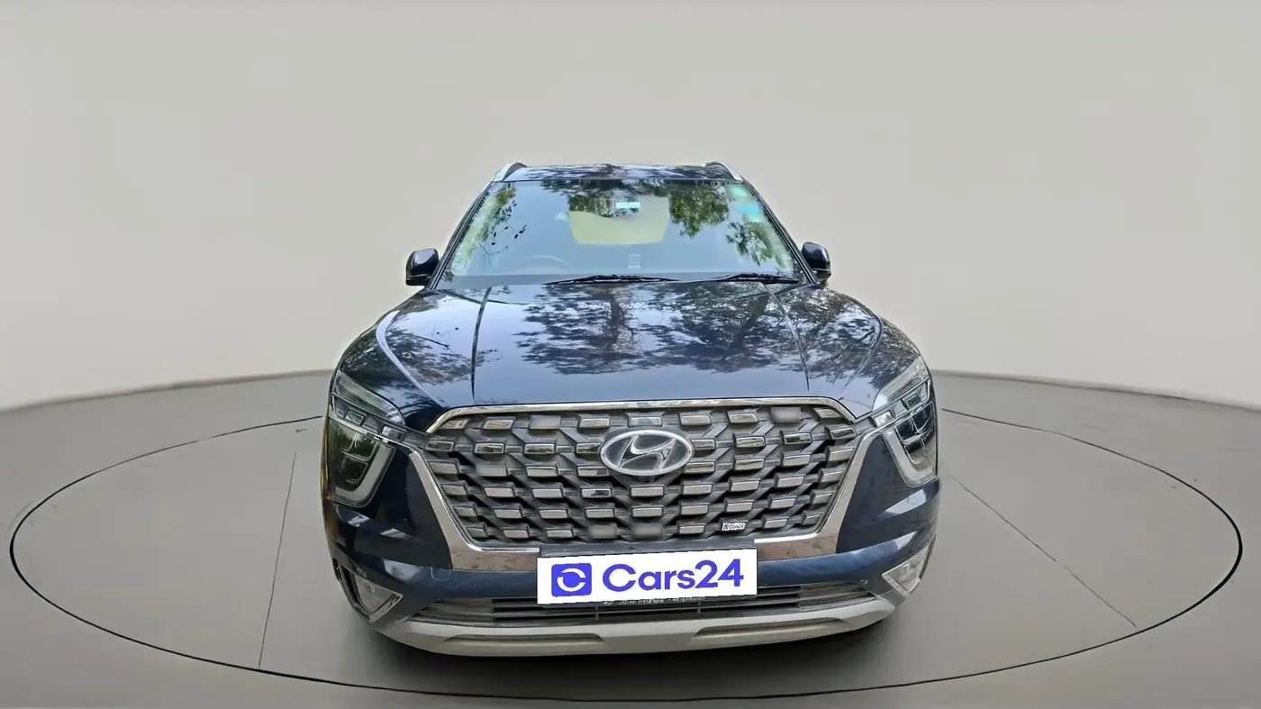 2022 Hyundai ALCAZAR PLATINUM (O) 6STR 2.0 AT, Petrol, Automatic, 48,171 km, exterior