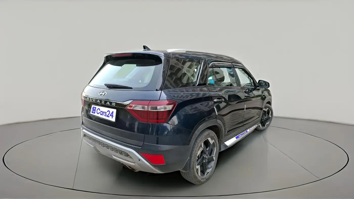 2022 Hyundai ALCAZAR PLATINUM (O) 6STR 2.0 AT, Petrol, Automatic, 48,171 km, exterior