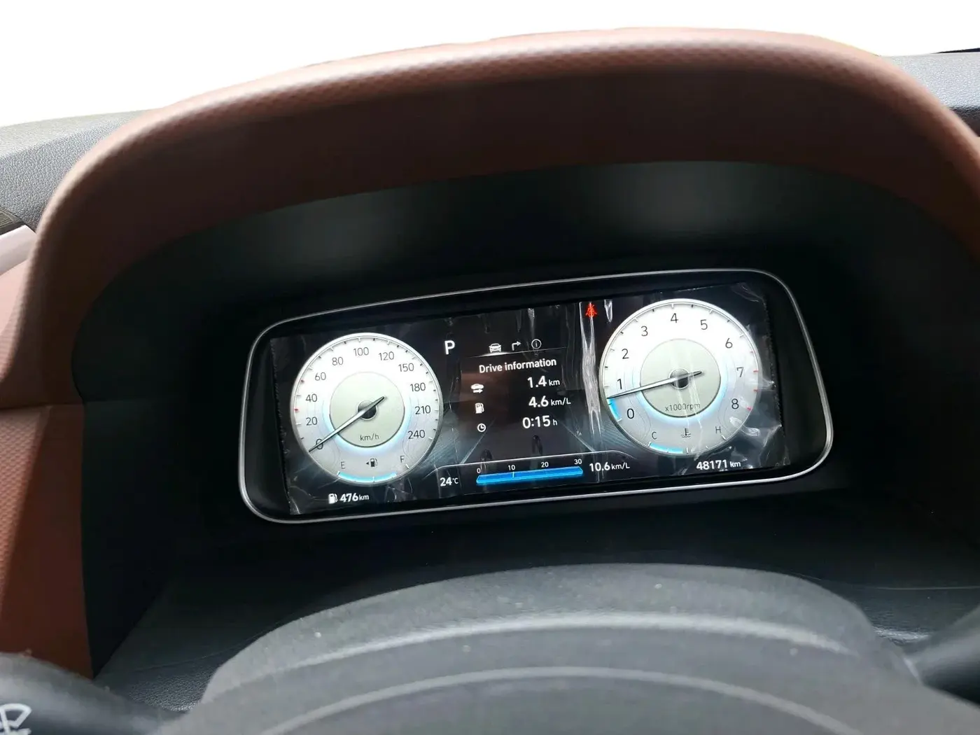 2022 Hyundai ALCAZAR PLATINUM (O) 6STR 2.0 AT, Petrol, Automatic, 48,171 km, interior