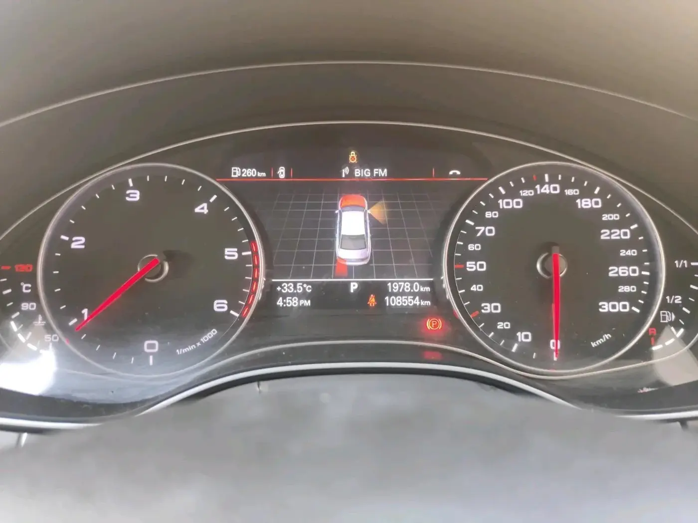 2013 Audi A6 2.0 TDI PREMIUM, Diesel, Automatic, 1,08,554 km, interior