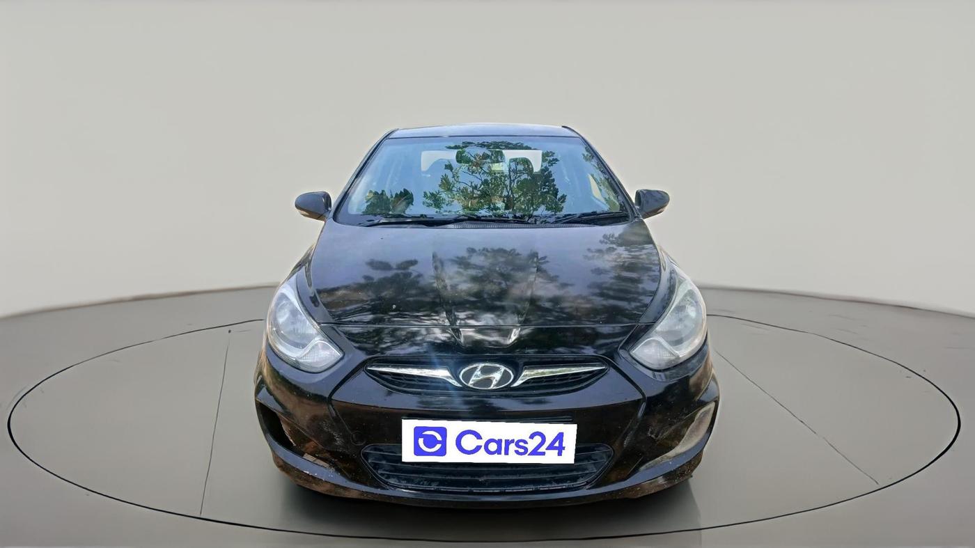 2011 Hyundai Verna FLUIDIC 1.6 VTVT SX OPT AT, Petrol, Automatic, 1,20,182 km, exterior