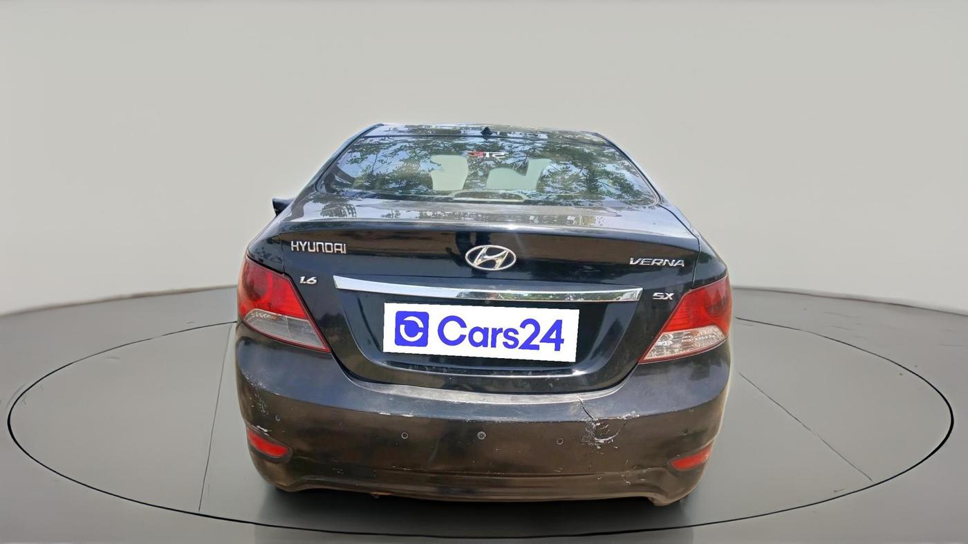 2011 Hyundai Verna FLUIDIC 1.6 VTVT SX OPT AT, Petrol, Automatic, 1,20,182 km, exterior