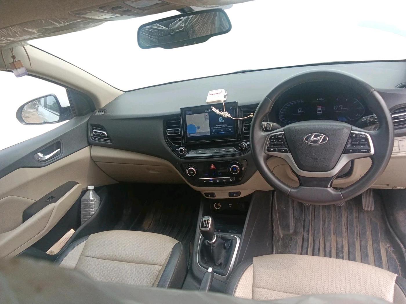 2022 Hyundai Verna SX (O) 1.5 CRDI, Diesel, Manual, 1,20,186 km, interior