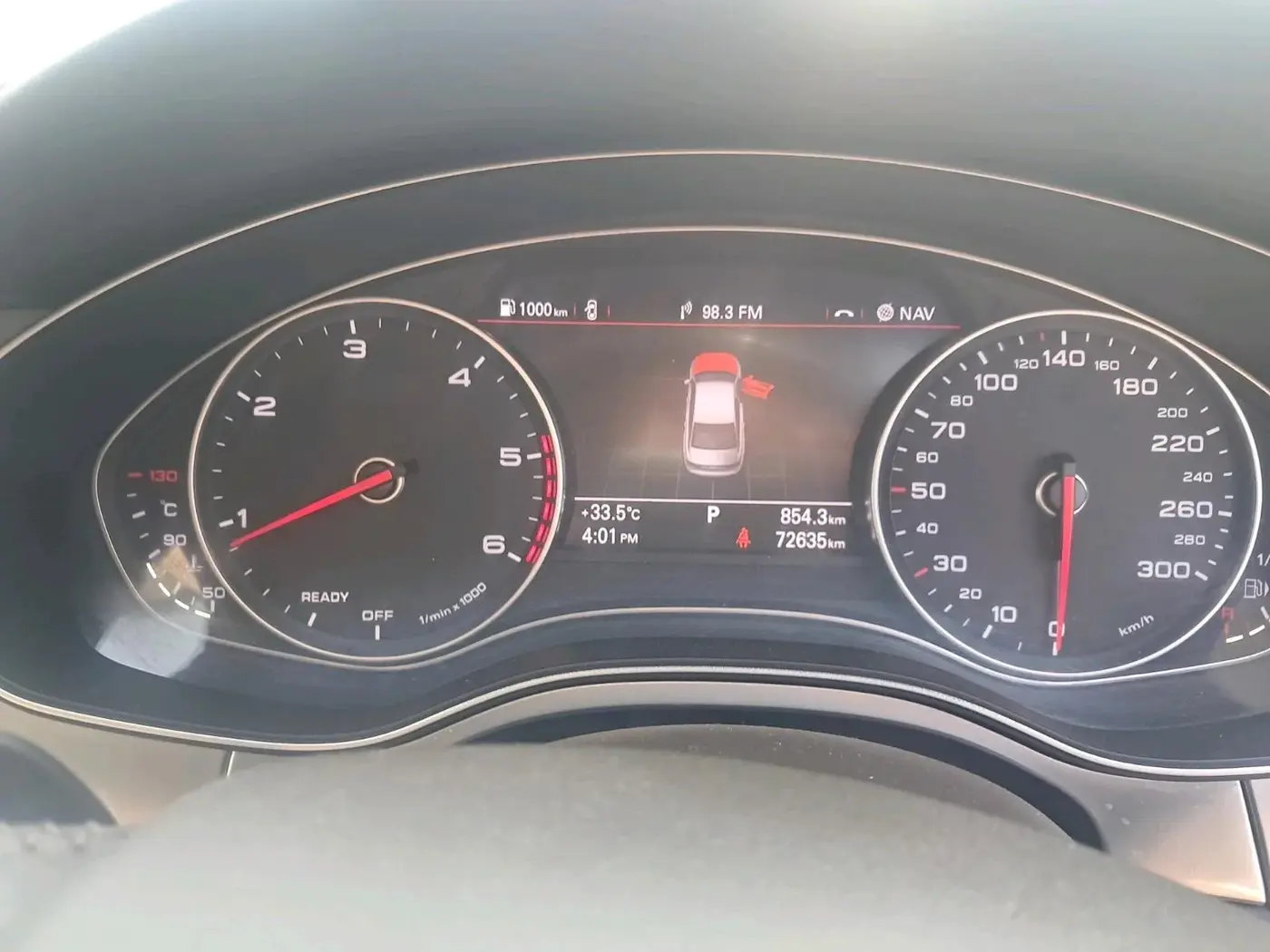 2017 Audi A6 35 TDI S LINE, Diesel, Automatic, 72,635 km, interior