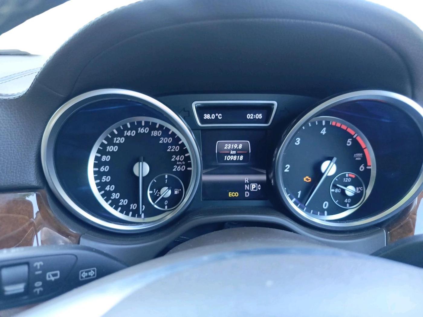 2013 Mercedes Benz Ml Class 350 CDI, Diesel, Automatic, 1,09,818 km, interior