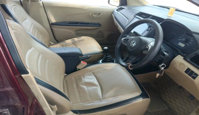 2016 Honda Amaze 1.2L I-VTEC S, Petrol, Manual, 77,020 km, interior