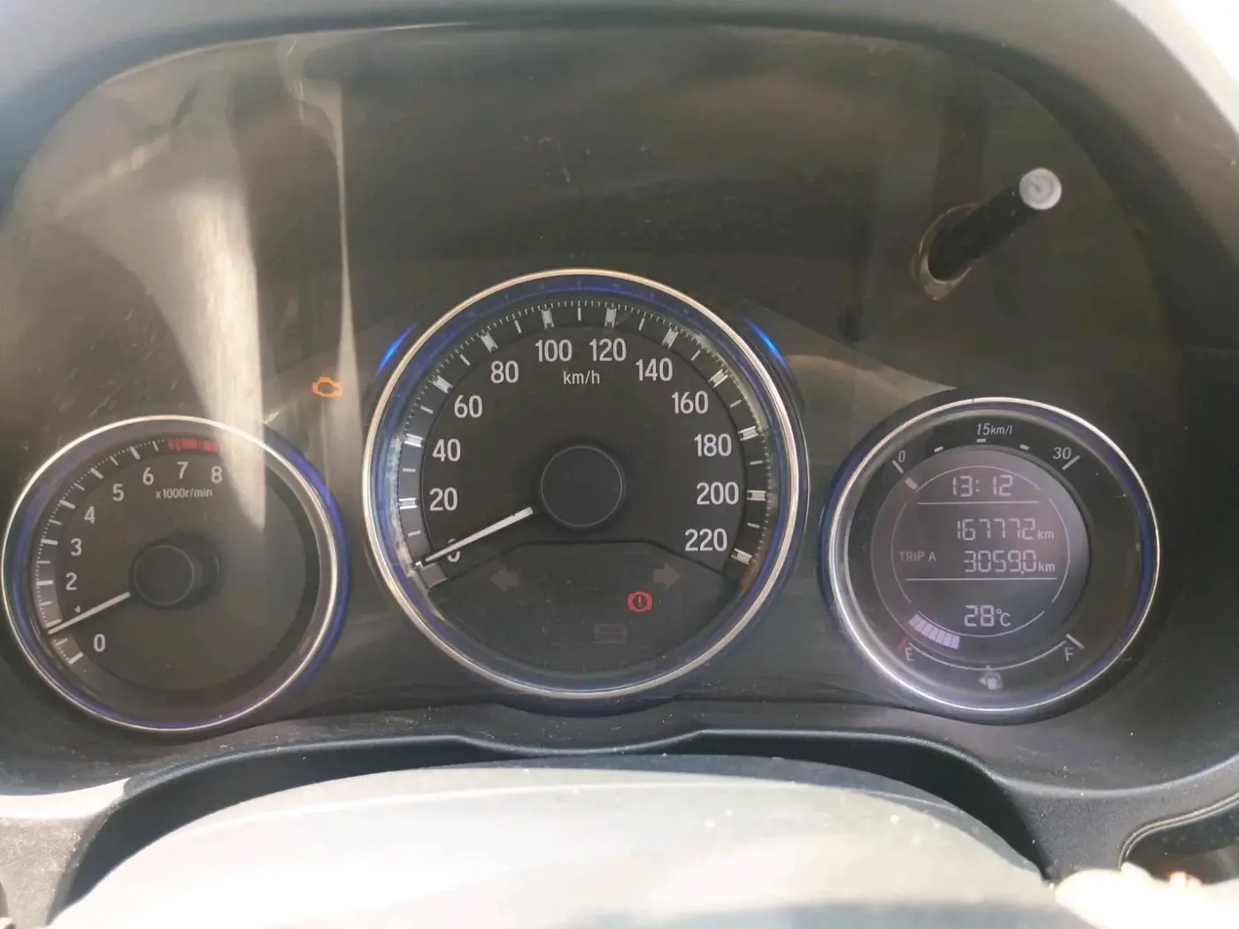 2016 Honda City 1.5L I-VTEC V MT, CNG, Manual, 1,70,000 km, interior