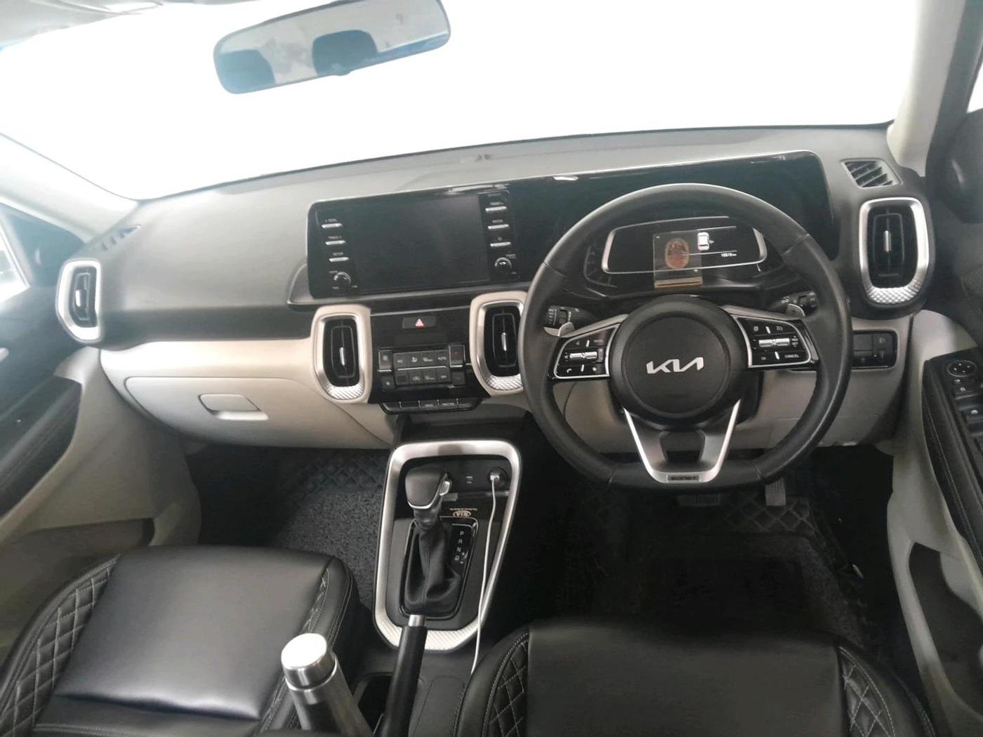 2023 KIA SONET HTX 1.0 DCT, Petrol, Automatic, 15,516 km, interior