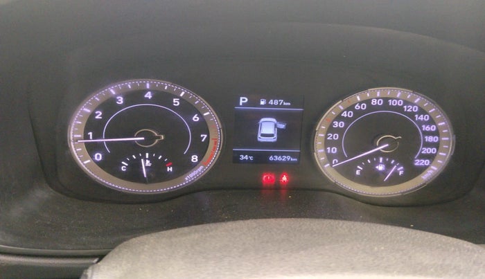 2019 Hyundai VENUE SX PLUS 1.0 TURBO DCT, Petrol, Automatic, 63,629 km, interior