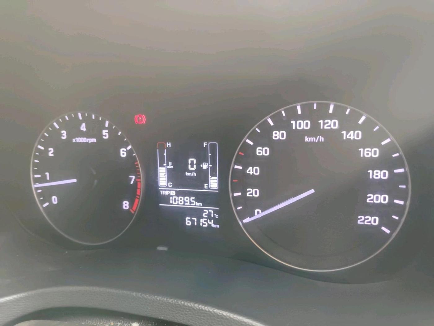 2017 Hyundai Creta E PLUS 1.6 PETROL, Petrol, Manual, 67,154 km, interior