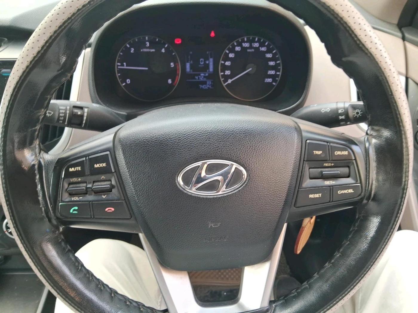 2019 Hyundai Creta E PLUS 1.4 DIESEL, Diesel, Manual, 74,024 km, interior