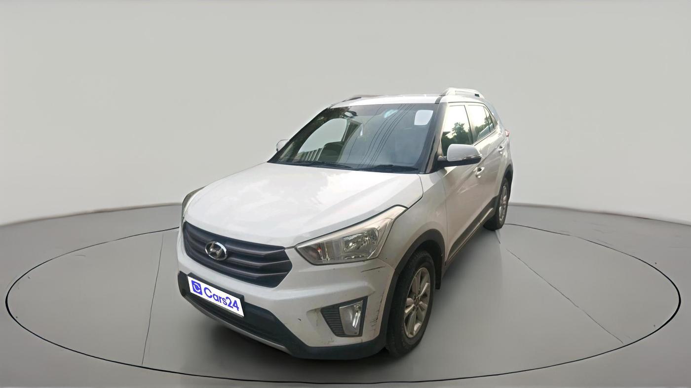 2016 Hyundai Creta S PLUS 1.6 AT DIESEL, Diesel, Automatic, 1,27,829 km, exterior