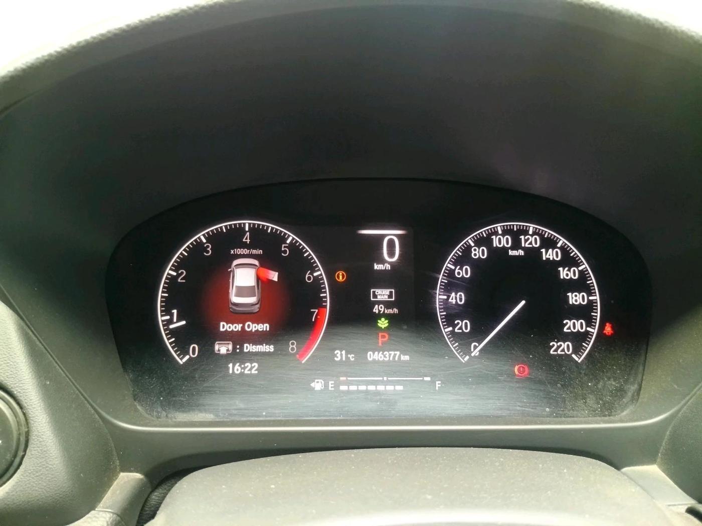 2022 Honda City 1.5L I-VTEC ZX CVT, Petrol, Automatic, 46,377 km, interior