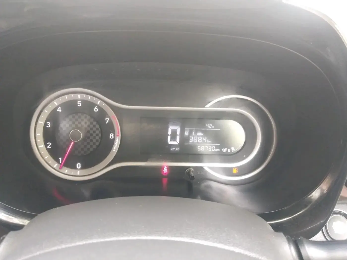 2020 Hyundai AURA SX 1.2 (O), CNG, Manual, 58,730 km, interior