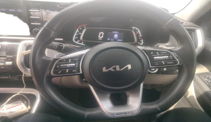 2021 KIA SONET HTX 1.5 AT, Diesel, Automatic, 48,474 km, interior