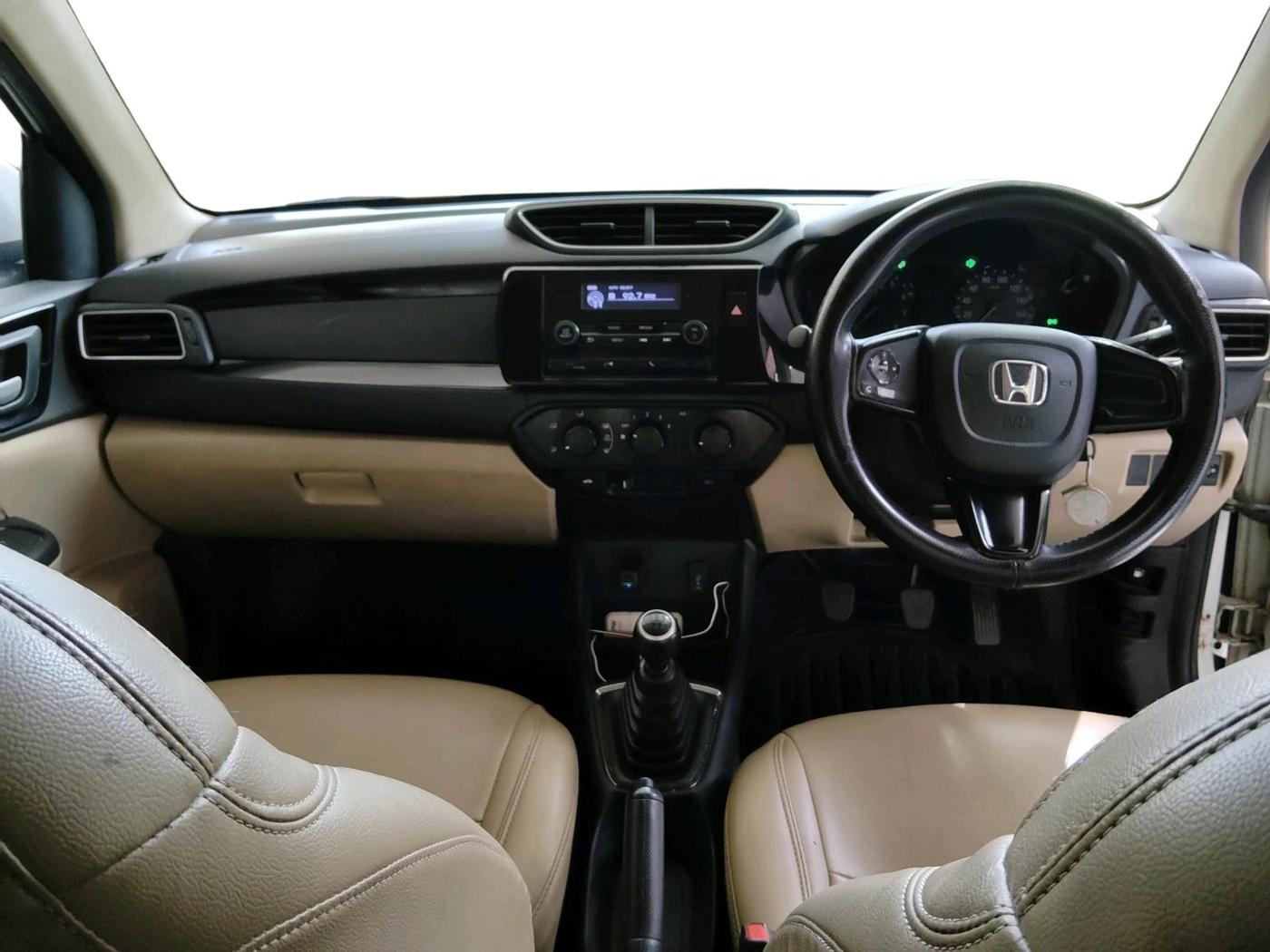 2019 Honda Amaze 1.2L I-VTEC S, Petrol, Manual, 53,106 km, interior
