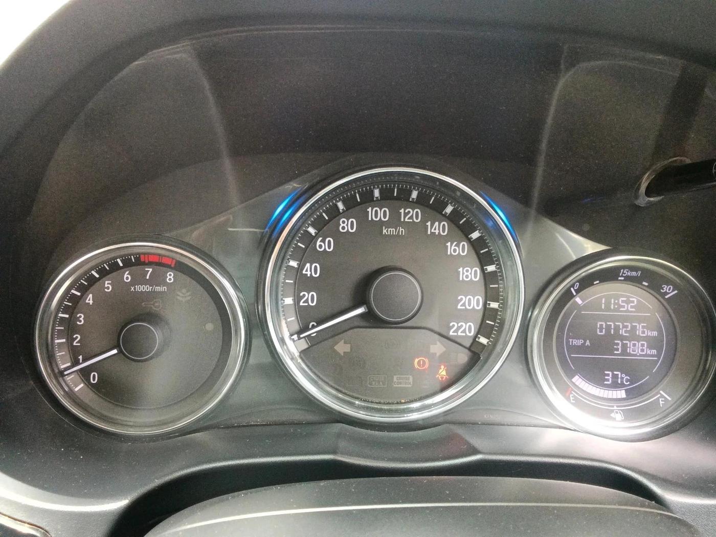 2019 Honda City 1.5L I-VTEC V MT, Petrol, Manual, 77,276 km, interior