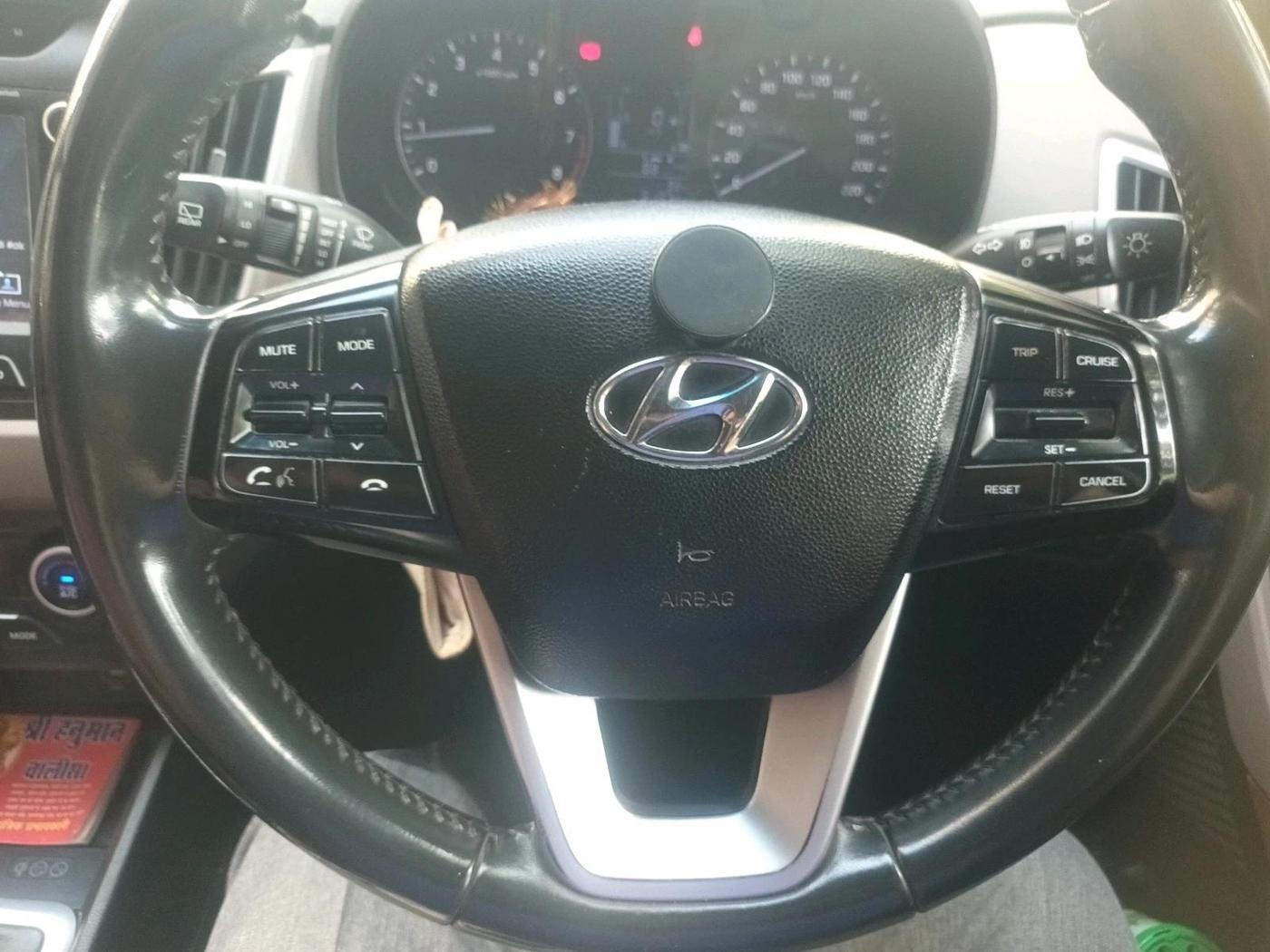 2018 Hyundai Creta SX 1.6 PETROL, Petrol, Manual, 61,374 km, interior