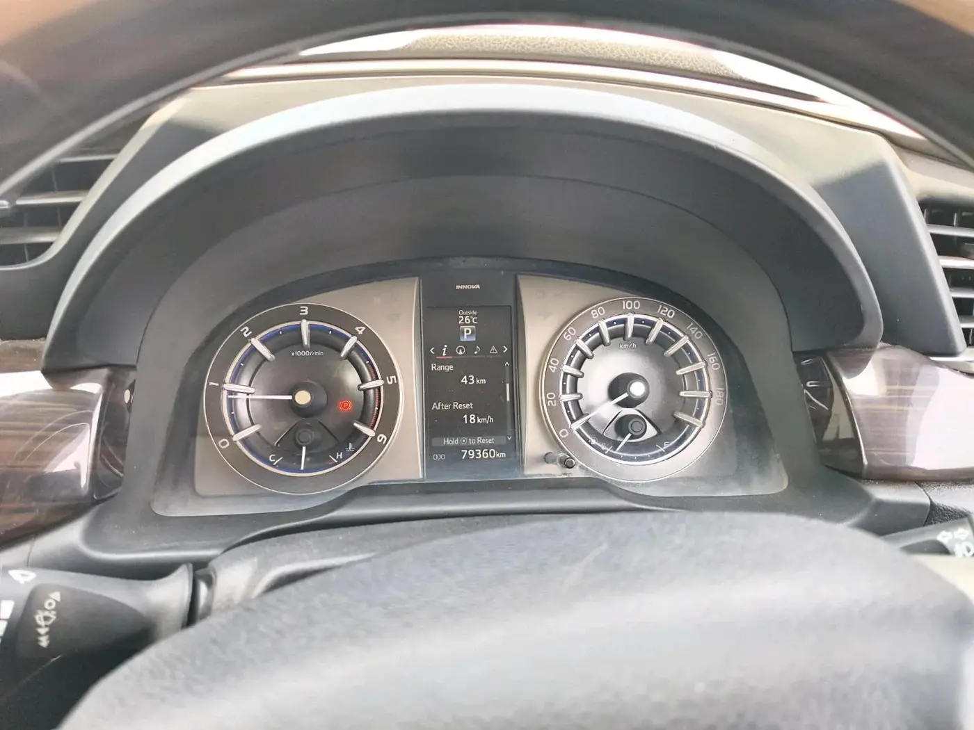 2018 Toyota Innova Crysta 2.8 ZX AT 7 STR, Diesel, Automatic, 79,360 km, interior