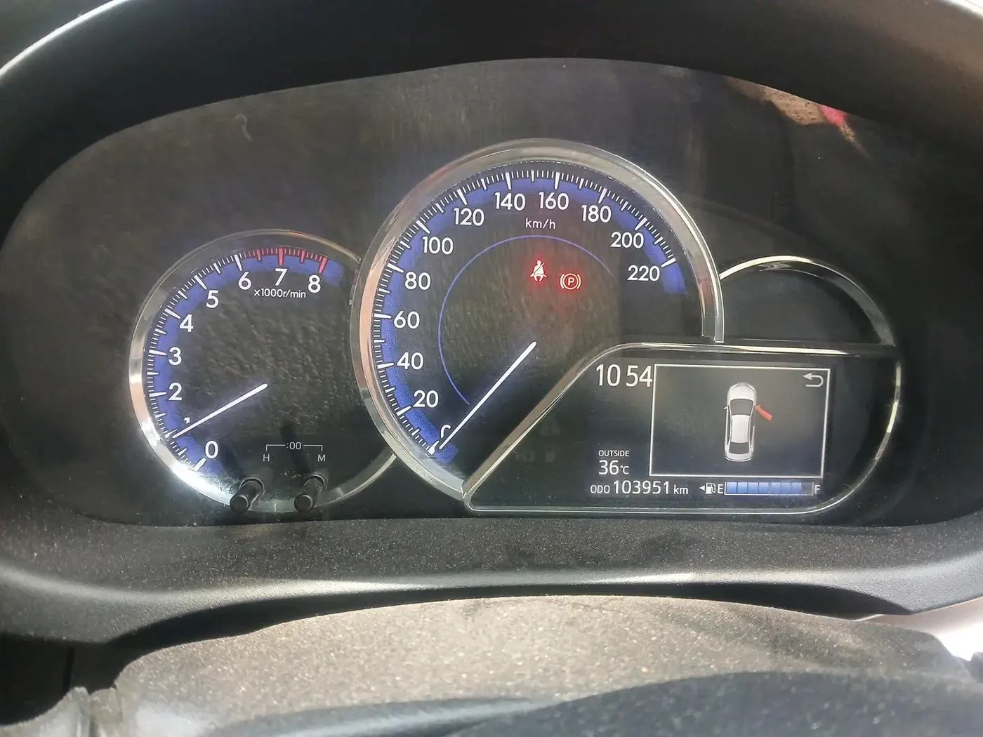 2018 Toyota YARIS G MT, Petrol, Manual, 1,03,951 km, interior