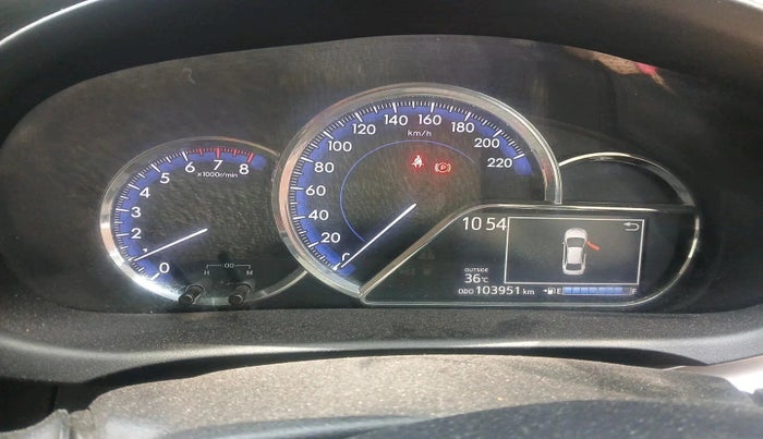 2018 Toyota YARIS G MT, Petrol, Manual, 1,03,951 km, interior