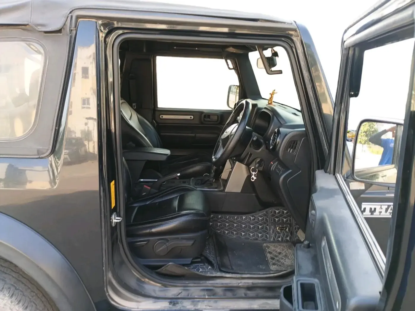 2021 Mahindra Thar LX  P 4WD AT CONVERTIBLE, Petrol, Automatic, 62,713 km, interior