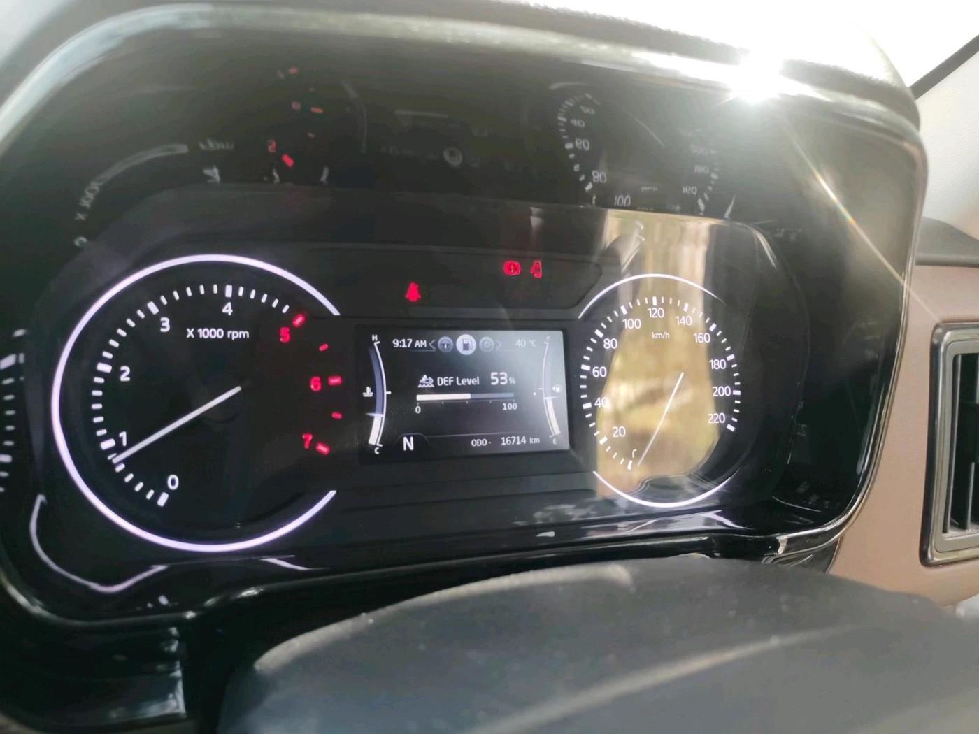 2025 Mahindra SCORPIO-N Z2 DIESEL MT 7 STR (E), Diesel, Manual, 16,714 km, interior