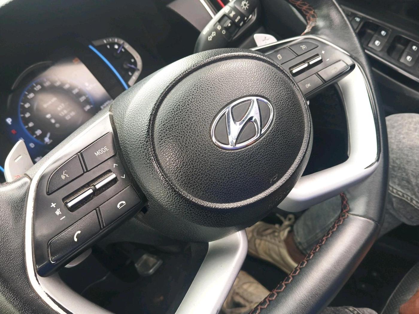 2020 Hyundai Creta SX (O) 1.4 TURBO DCT, Petrol, Automatic, 81,990 km, interior