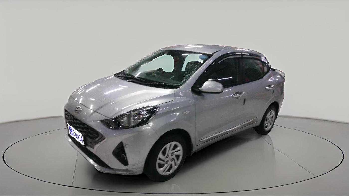 2022 Hyundai AURA S 1.2 CNG, CNG, Manual, 66,780 km, exterior