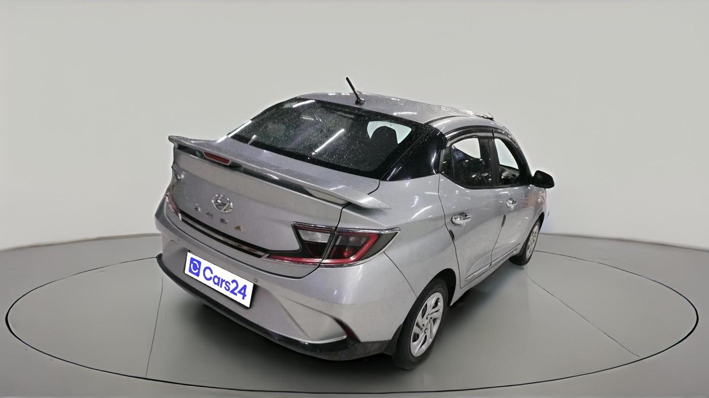 2022 Hyundai AURA S 1.2 CNG, CNG, Manual, 66,780 km, exterior