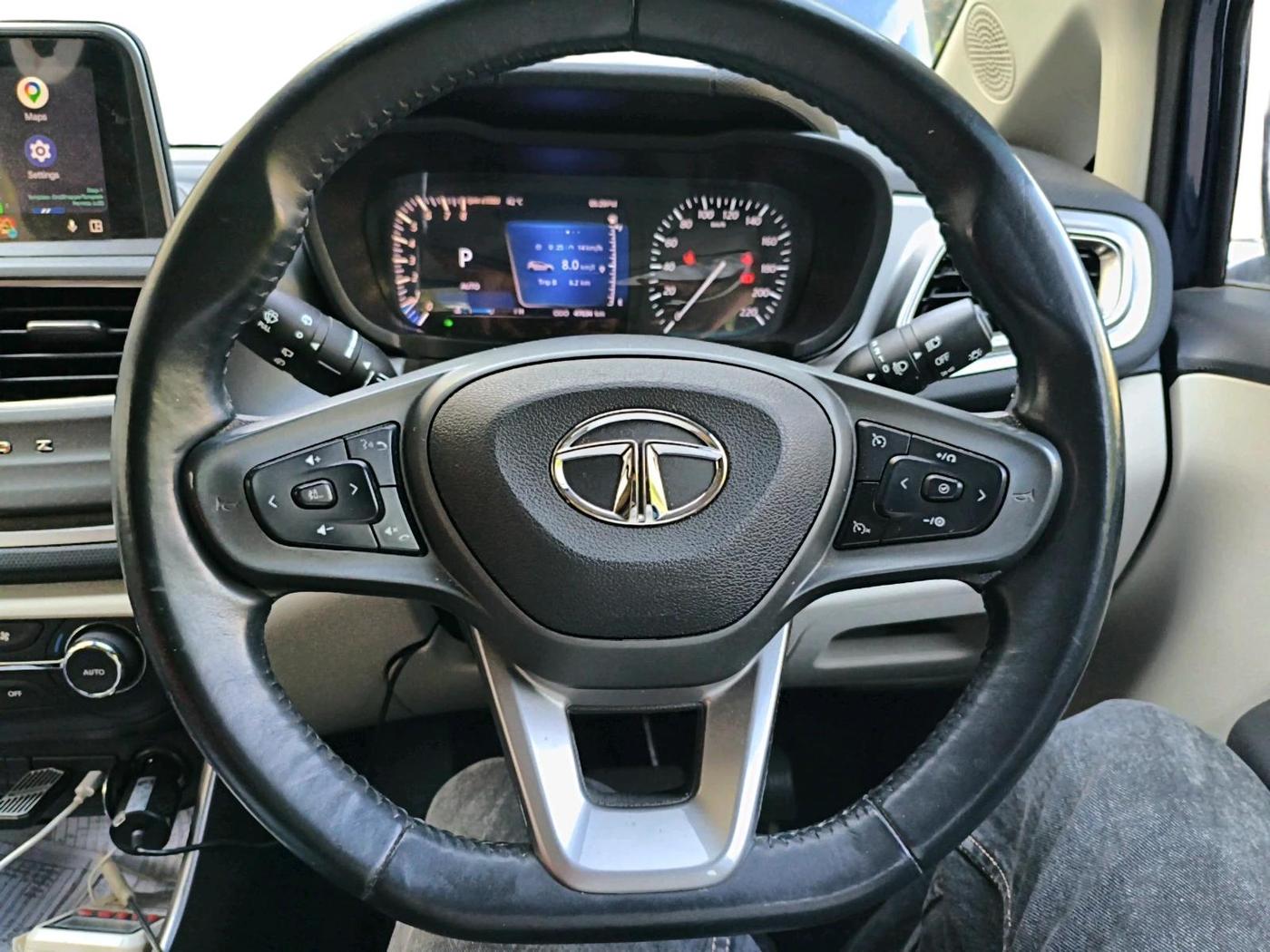 2023 Tata ALTROZ XZA PLUS (O) SUNROOF P , Petrol, Automatic, 47,634 km, interior
