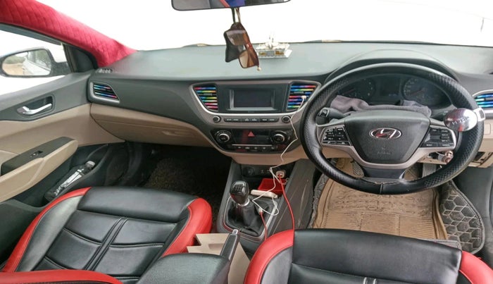 2019 Hyundai Verna 1.4 EX PETROL, CNG, Manual, 82,139 km, interior