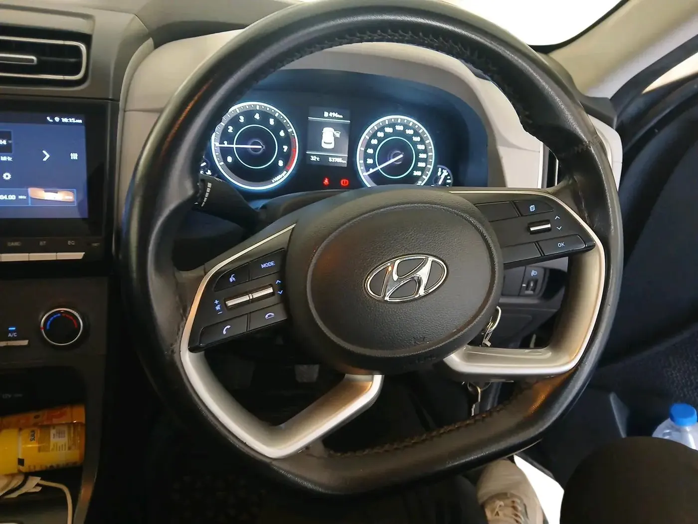 2022 Hyundai Creta E 1.5 PETROL, Petrol, Manual, 53,705 km, interior