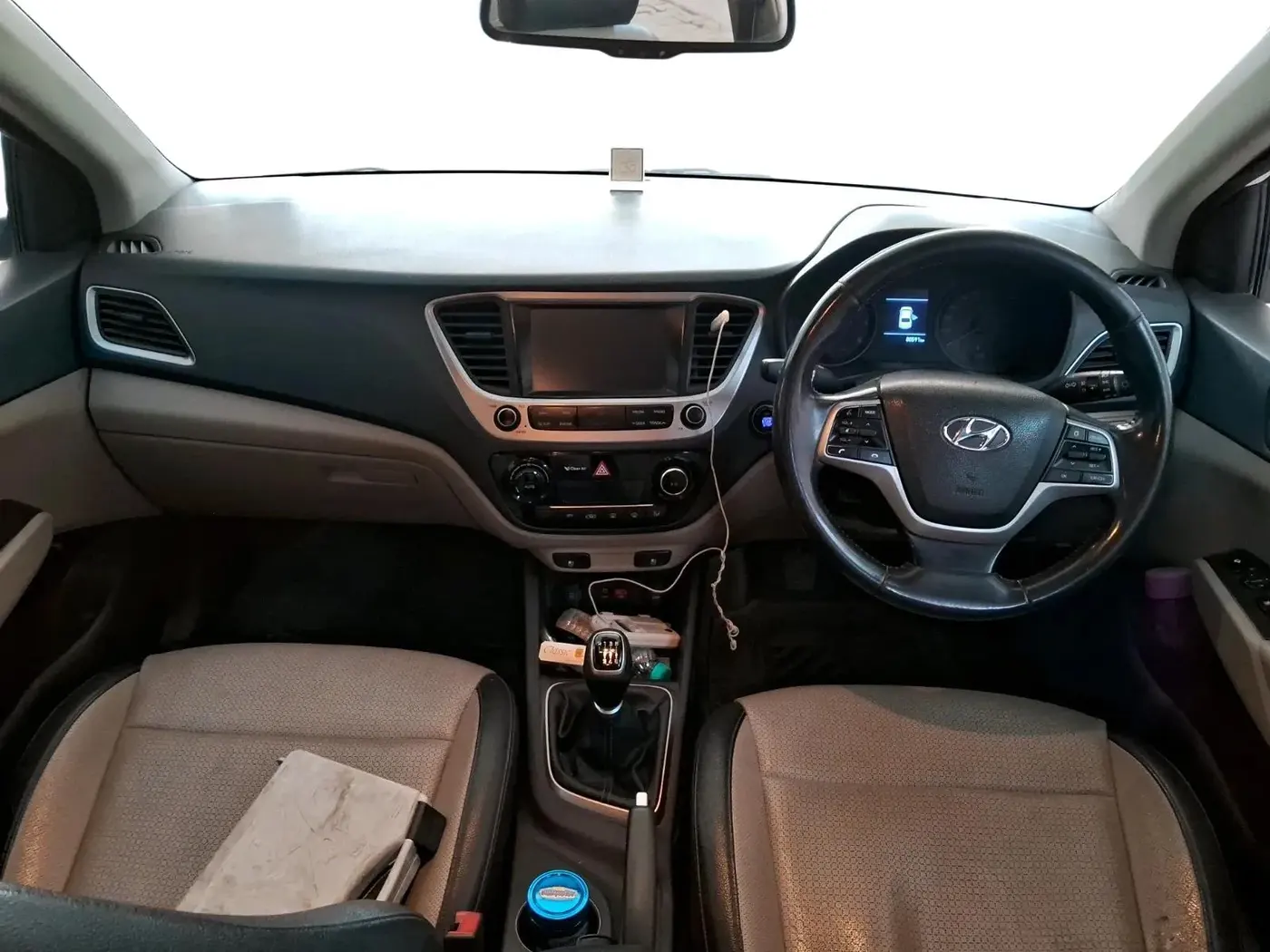 2018 Hyundai Verna 1.6 VTVT SX O, Petrol, Manual, 80,591 km, interior