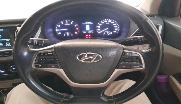 2018 Hyundai Verna 1.6 VTVT SX O, Petrol, Manual, 80,591 km, interior
