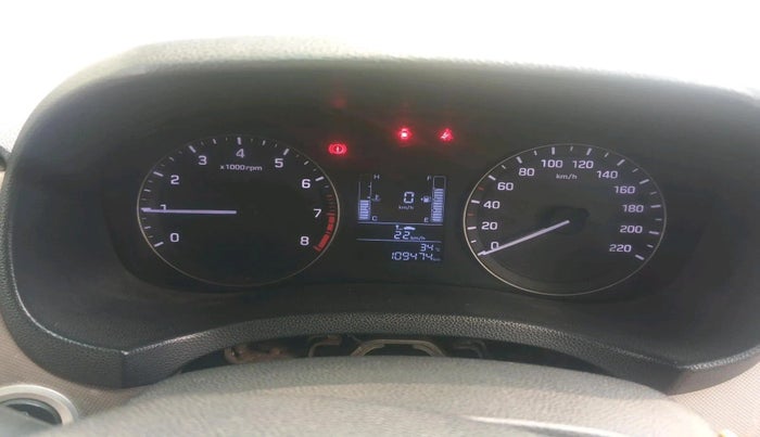 2016 Hyundai Creta SX PLUS 1.6 PETROL, Petrol, Manual, 1,09,474 km, interior