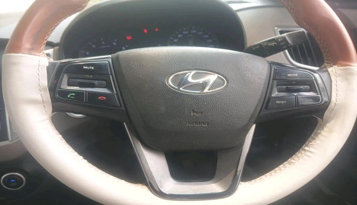 2016 Hyundai Creta SX PLUS 1.6 PETROL, Petrol, Manual, 1,09,474 km, interior