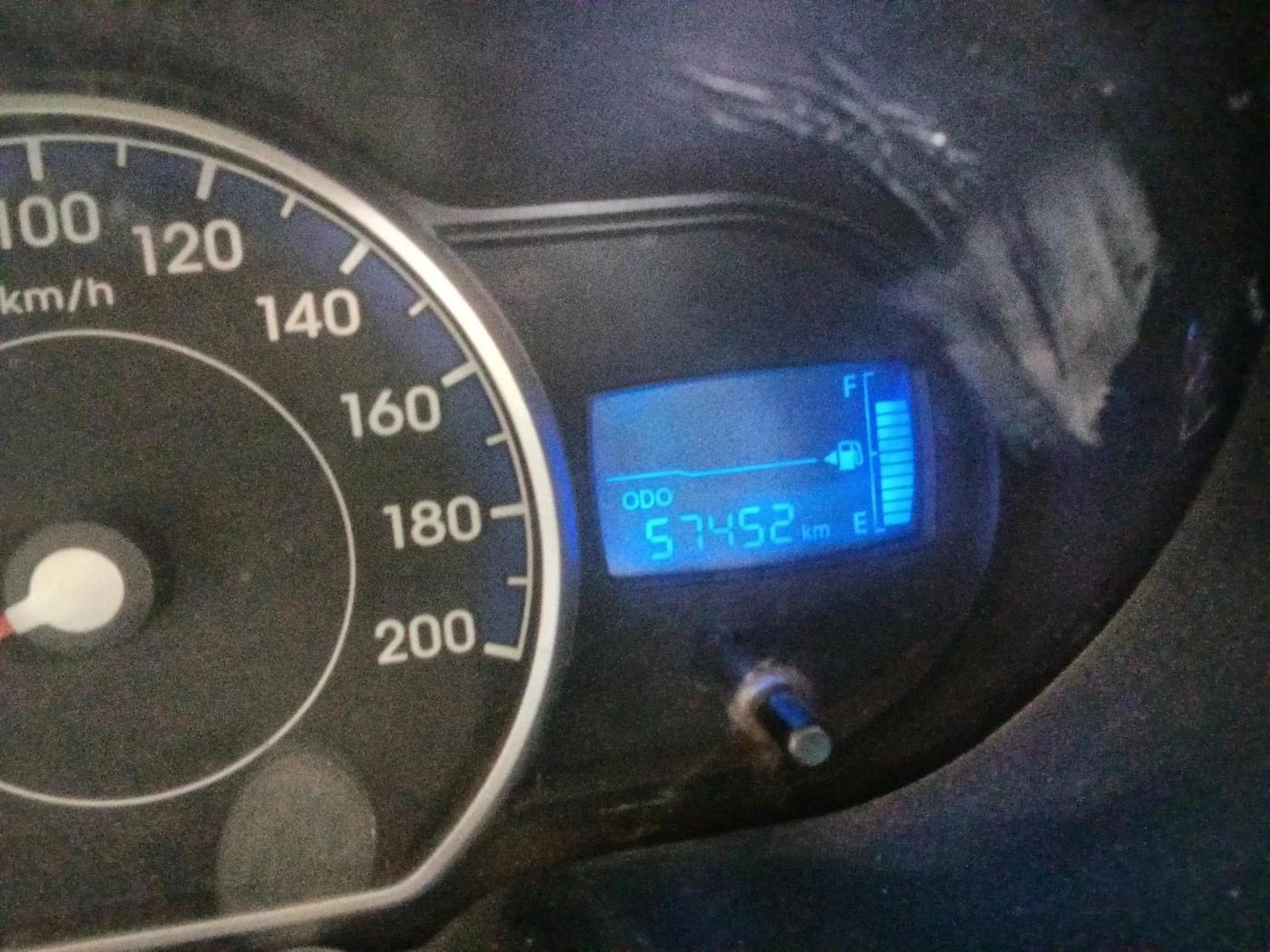 2012 Hyundai i10 MAGNA 1.2, Petrol, Manual, 57,452 km, interior