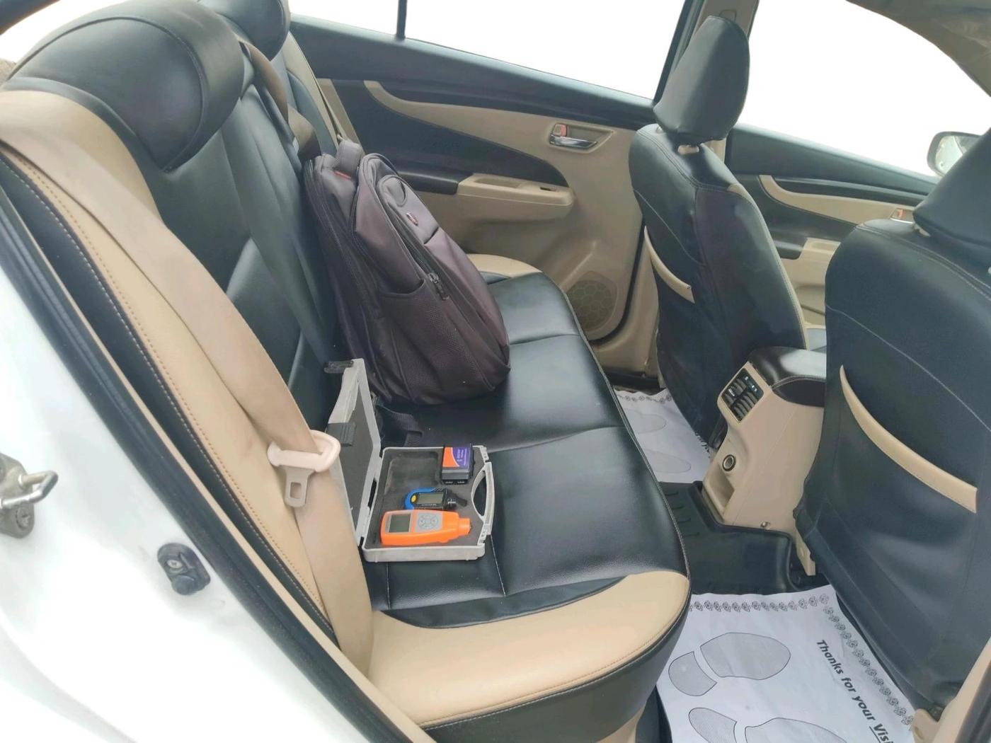 2017 Maruti Ciaz SIGMA 1.4 MT PETROL, CNG, Manual, 62,612 km, interior