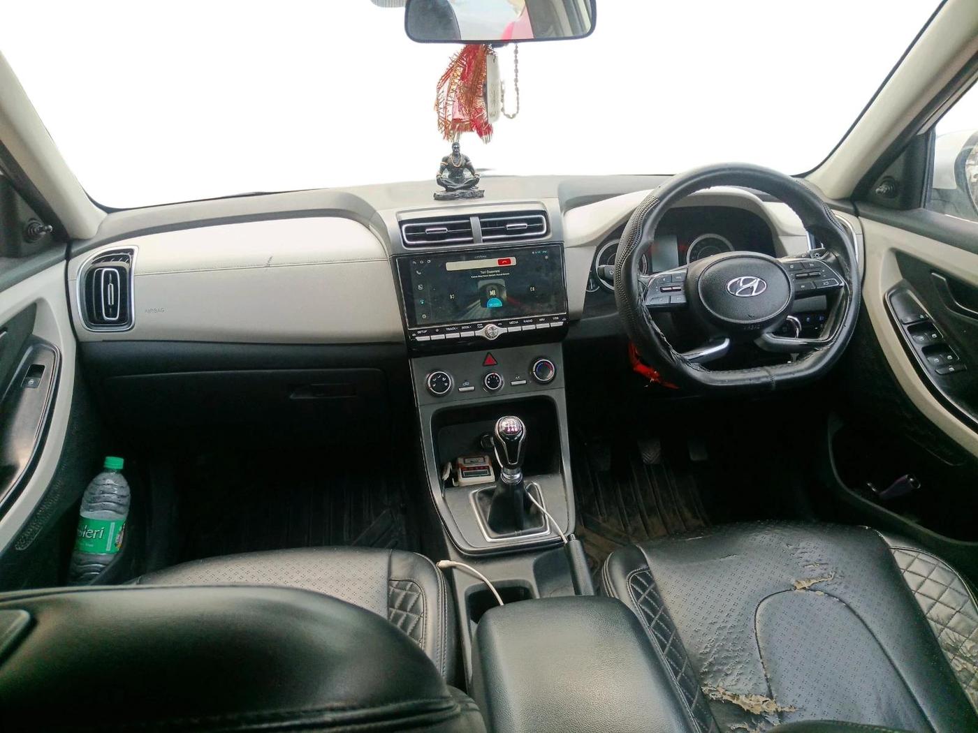 2023 Hyundai Creta E 1.5 PETROL, Petrol, Manual, 55,636 km, interior