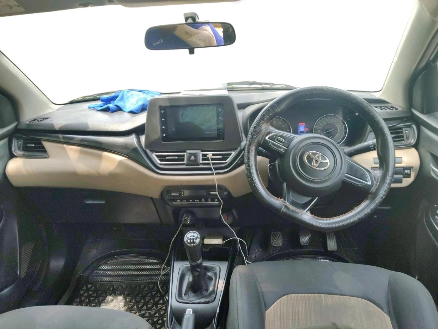 2023 Toyota Glanza G E-CNG, CNG, Manual, 88,192 km, interior