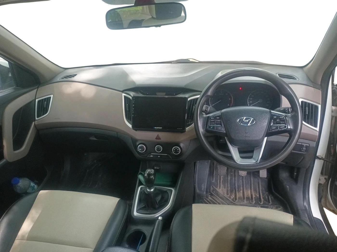 2019 Hyundai Creta E PLUS 1.6 DIESEL, Diesel, Manual, 65,931 km, interior